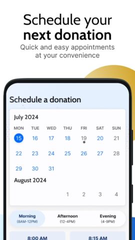 Grifols Plasma Donor Hub для Android — скриншот 3