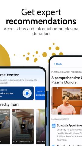 Grifols Plasma Donor Hub для Android — скриншот 4