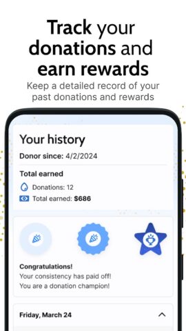 Grifols Plasma Donor Hub для Android — скриншот 5