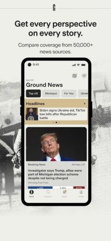 Ground News для Android — скриншот 2