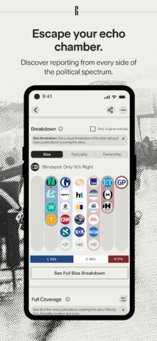 Ground News для Android — скриншот 3