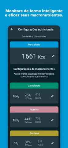 Growth — Dieta e Treino для iOS — скриншот 4