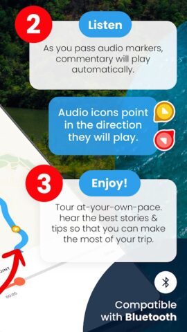 GuideAlong | GPS Audio Tours для Android — скриншот 3