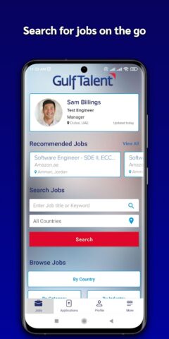 GulfTalent — Job Search App для Android — скриншот 1