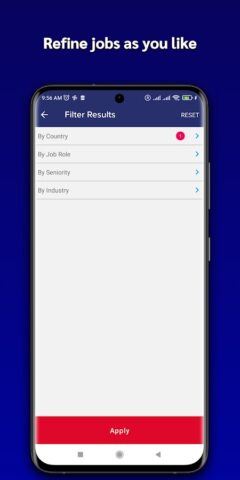 GulfTalent — Job Search App для Android — скриншот 3