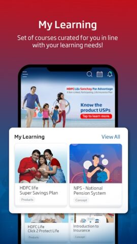 HDFC Life MLearn для Android — скриншот 1