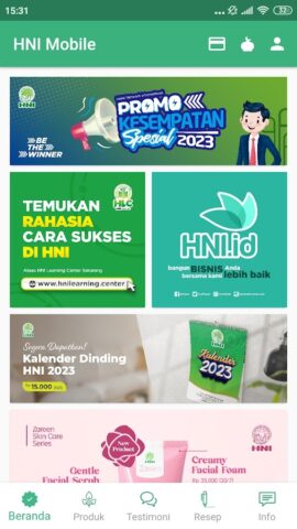 HNI Mobile для Android — скриншот 1