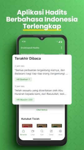 Ensiklopedi Hadits для Android — скриншот 1