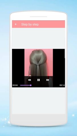 Прически шаг за шагом для Android — скриншот 3