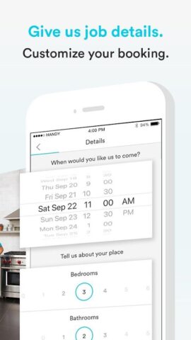 Handy — Book home services для Android — скриншот 3