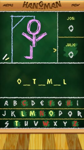 Hangman・ для iOS — скриншот 1