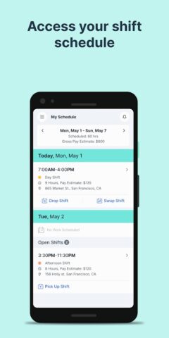 Auris Payroll+ для Android — скриншот 3