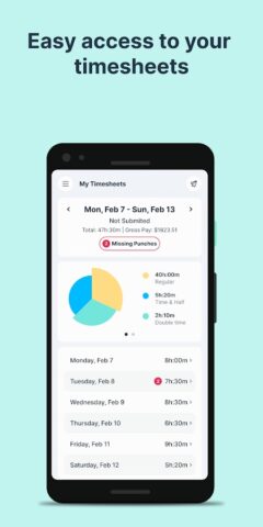 Auris Payroll+ для Android — скриншот 5