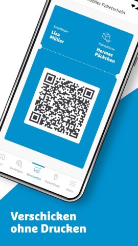 Hermes Paket для Android — скриншот 2