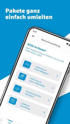 Hermes Paket для Android — скриншот 5
