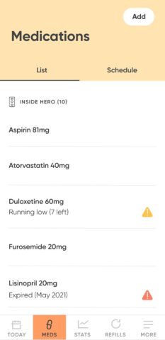 Hero для Android — скриншот 3