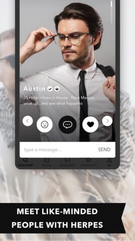 Herpes Positive Singles Dating для Android — скриншот 4