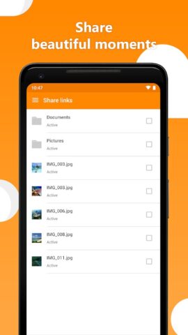 HiDrive для Android — скриншот 2