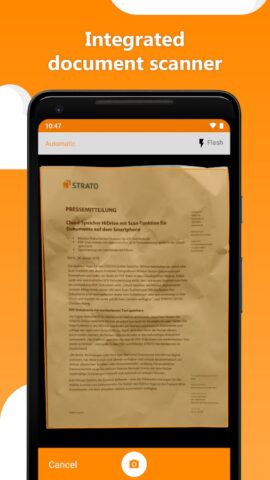 HiDrive для Android — скриншот 3
