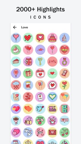 Highlight cover maker для Android — скриншот 3