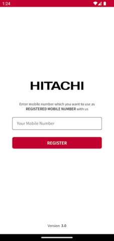 Hitachi AC Customer Care для Android — скриншот 1