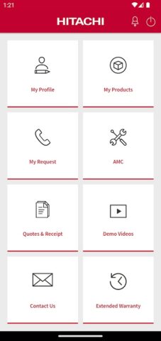 Hitachi AC Customer Care для Android — скриншот 3