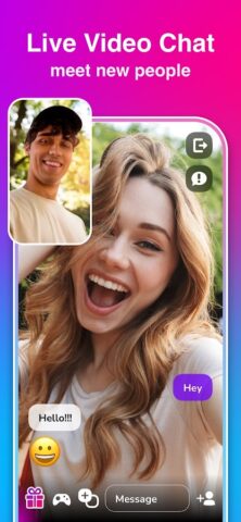 Hola — Видеочат онлайн для Android — скриншот 1