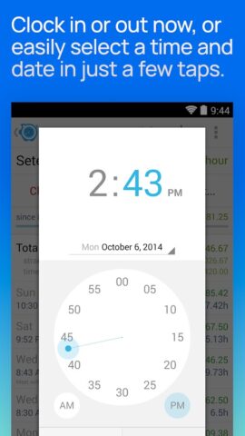 Hours Tracker Time Tracking для Android — скриншот 2