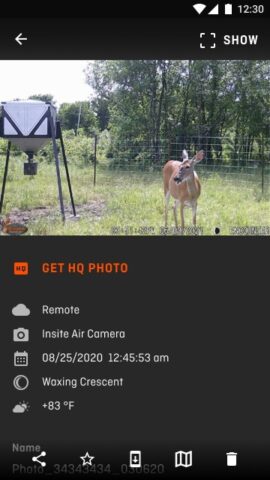 HuntSmart: The Trail Cam App для Android — скриншот 4