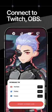 Hyper: VTuber Studio для iOS — скриншот 4