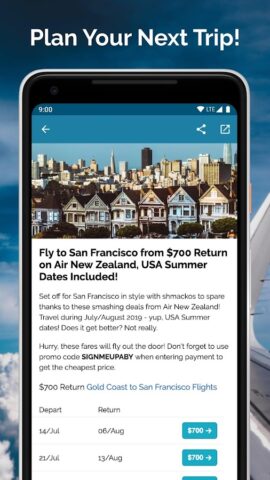 I Know The Pilot: Flight Deals для Android — скриншот 4