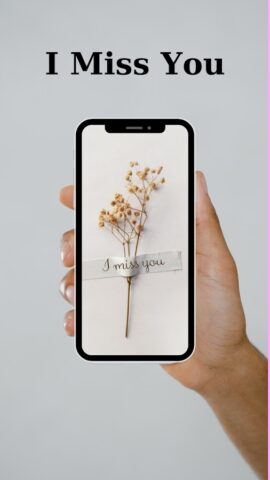I Miss You Quotes & Photo для Android — скриншот 1