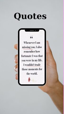 I Miss You Quotes & Photo для Android — скриншот 2