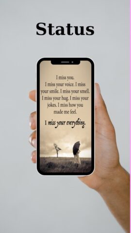 I Miss You Quotes & Photo для Android — скриншот 3