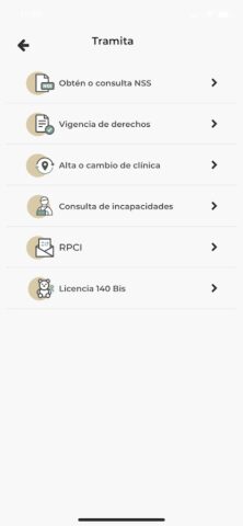 IMSS Digital для Android — скриншот 2