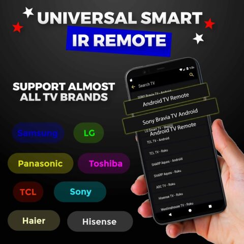IR Remote — TV Remote for All для Android — скриншот 2