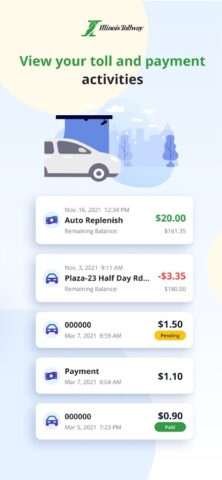 Illinois Tollway для Android — скриншот 4