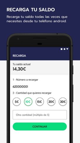 Mi Lyca — Área de cliente для Android — скриншот 3