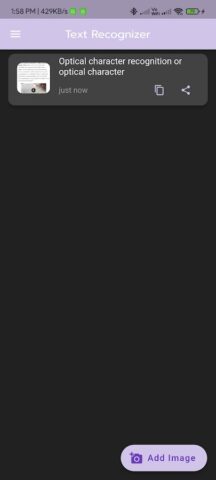 Image To Text Converter для Android — скриншот 3
