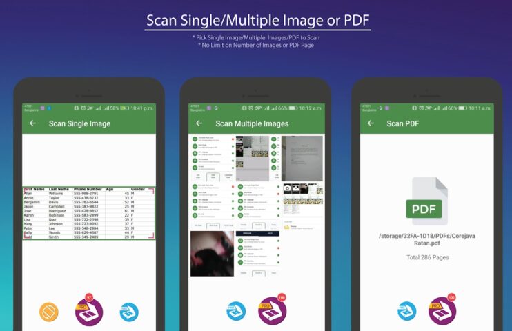 Imagem para texto OCR Scanner для Android — скриншот 4