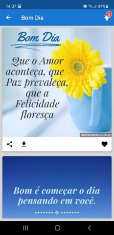 Imagens com Frases для Android — скриншот 2