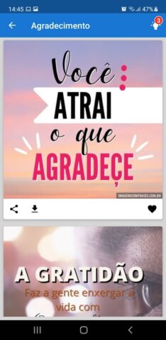 Imagens com Frases для Android — скриншот 3