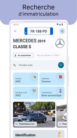 Immatriculation-Auto.info для Android — скриншот 1