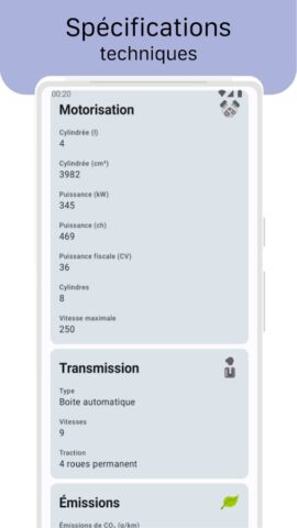 Immatriculation-Auto.info для Android — скриншот 4