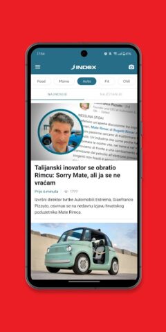 Index.hr для Android — скриншот 3