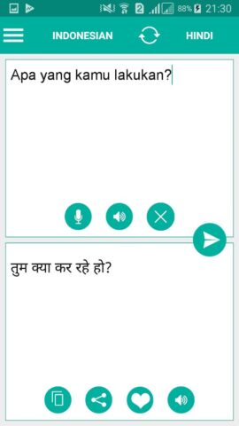 Indonesian Hindi Translator для Android — скриншот 2