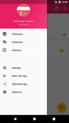 Indonesian Turkish Dictionary для Android — скриншот 1