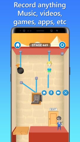 Internal Audio Screen Recorder для Android — скриншот 2