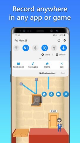 Internal Audio Screen Recorder для Android — скриншот 3