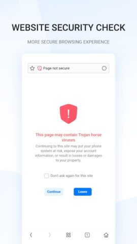 Internet Browser для Android — скриншот 3